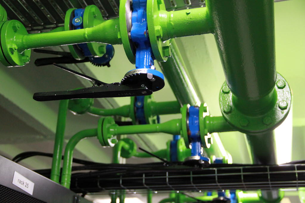 Data center water cooling
