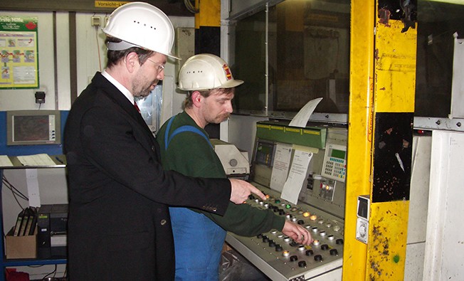 Wolfgan Strasser in Factory