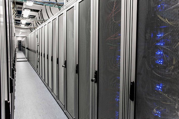 Data center interior